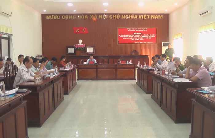 Thạnh Trị: Sơ kết tiến độ thực hiện cao điểm “90 ngày đêm”